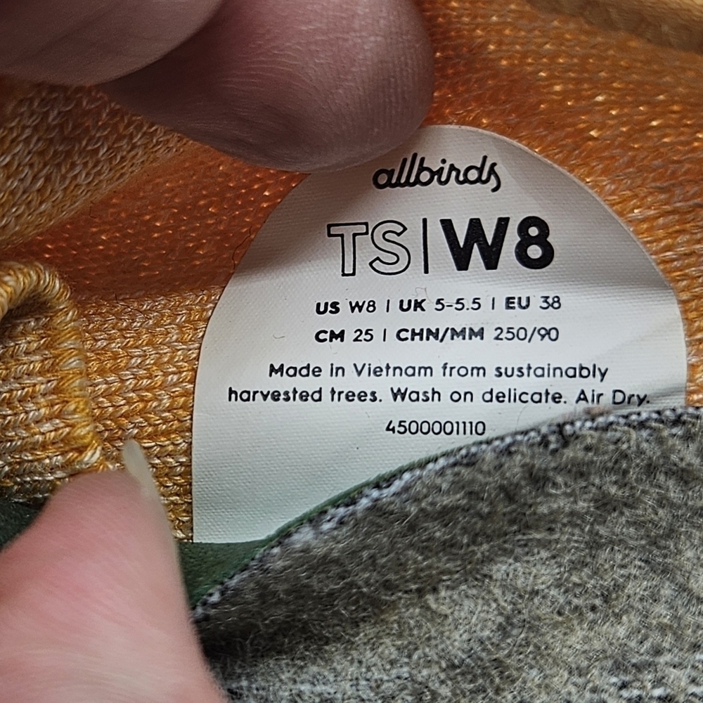Allbirds tennis shoes size 8 - Picture 9 of 11